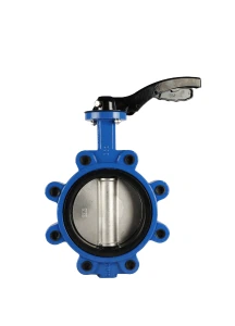 Leptir ventil bez klina s jednom osovinom